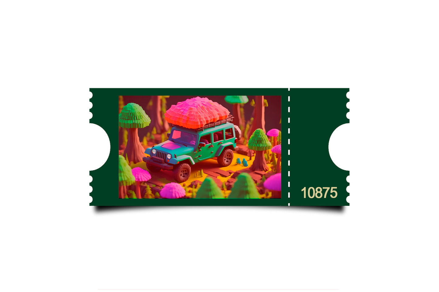 Boleto Ilustracion N 10875