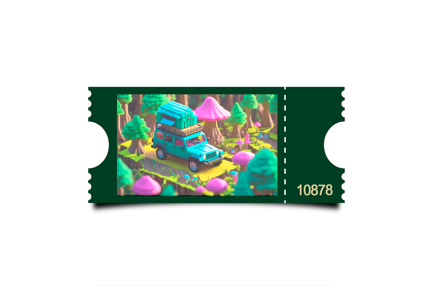 Boleto Ilustracion N 10878