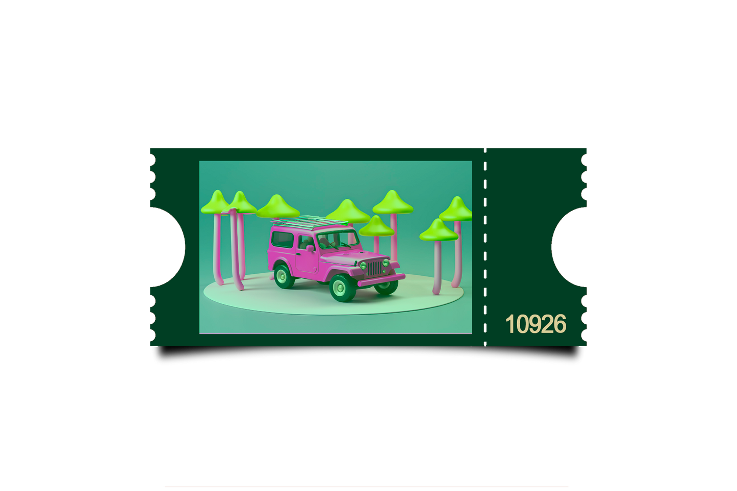 Boleto Ilustracion N 10926
