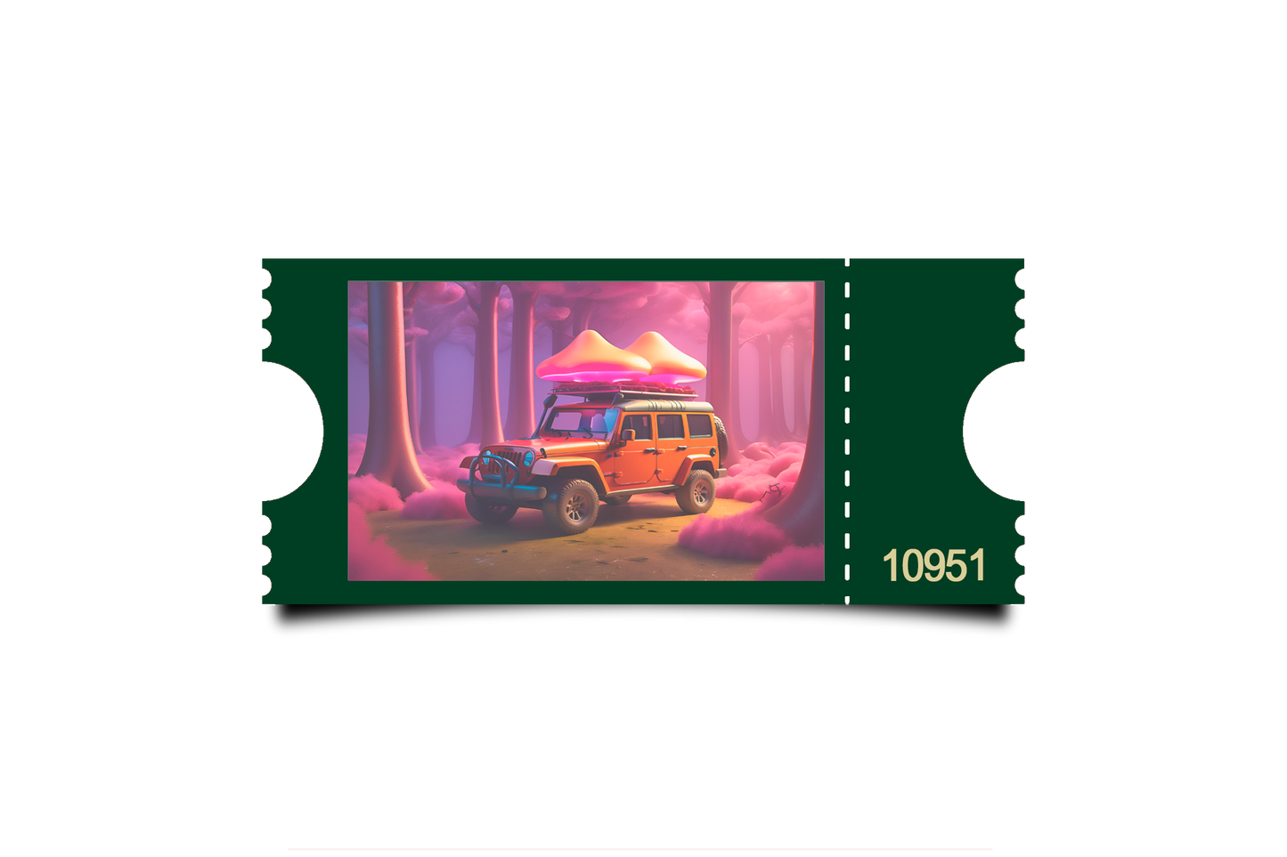 Boleto Ilustracion N 10951