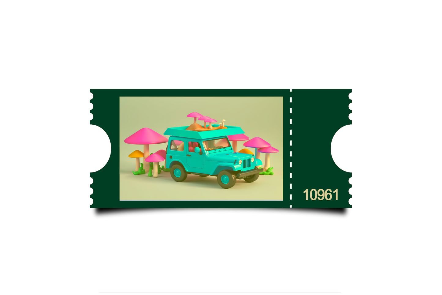Boleto Ilustracion N 10961