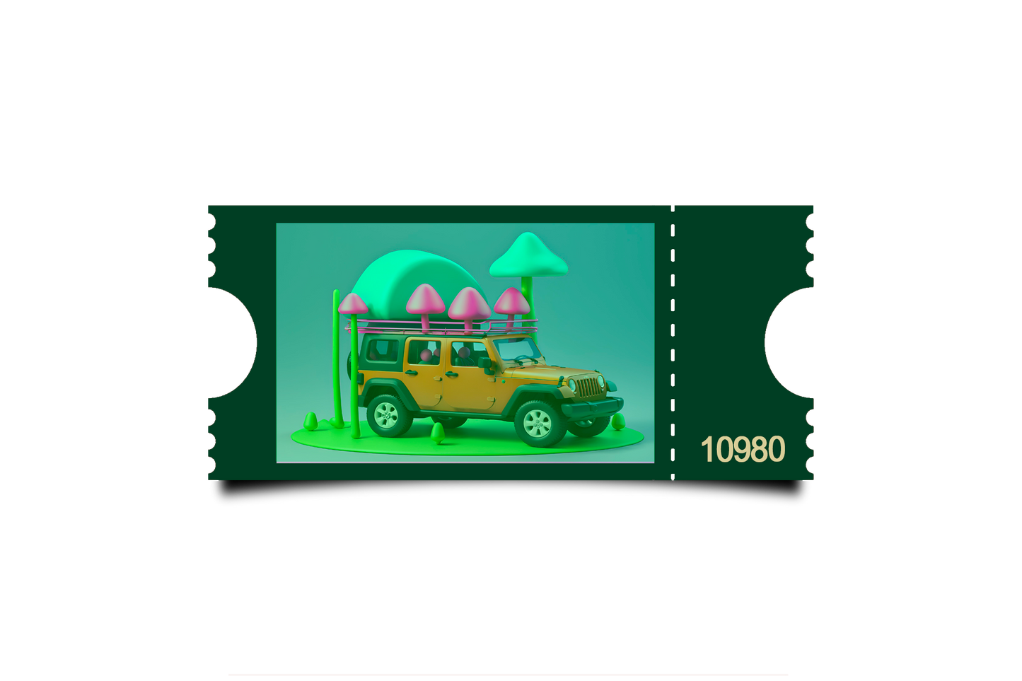 Boleto Ilustracion N 10980