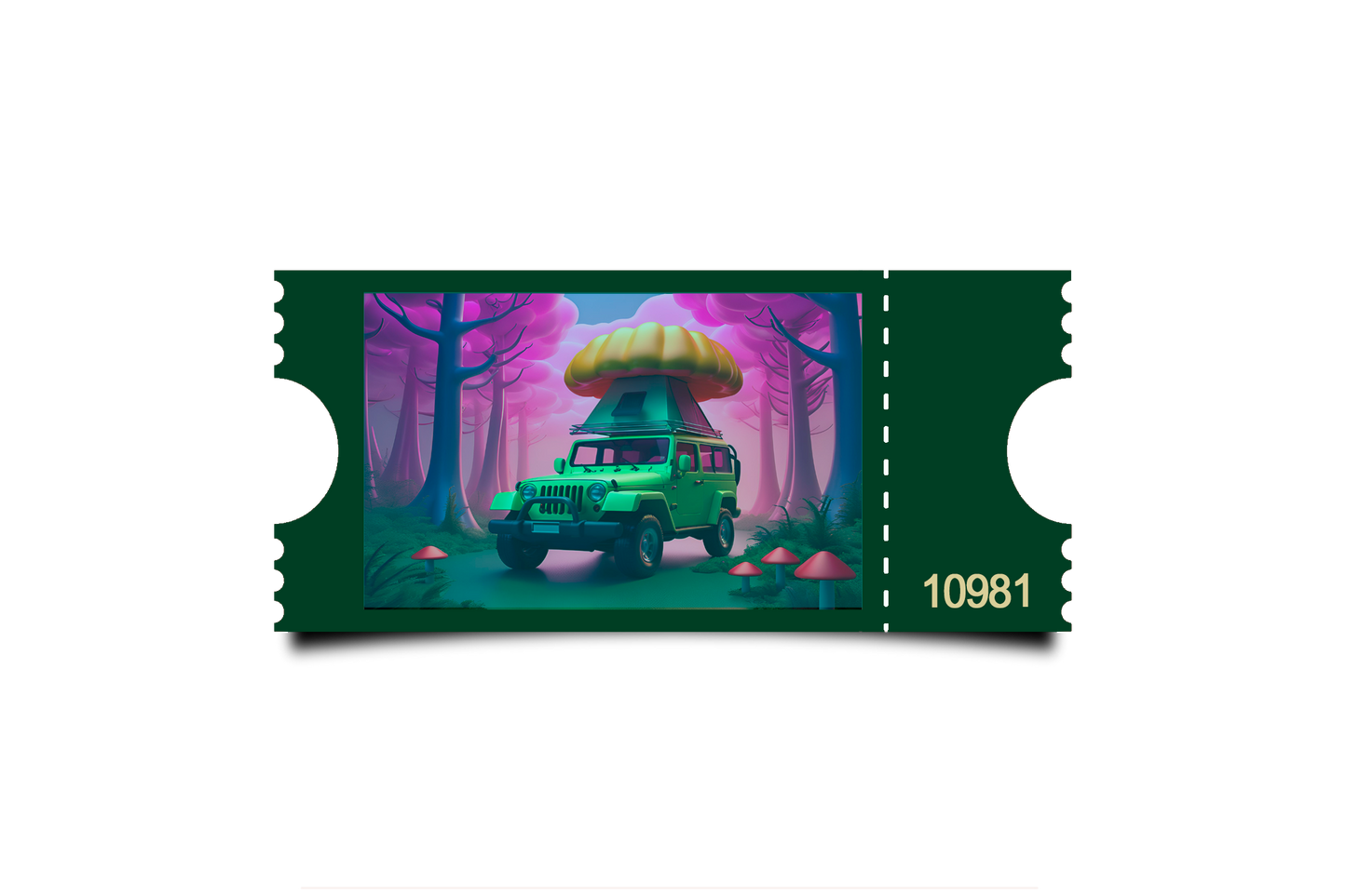 Boleto Ilustracion N 10981
