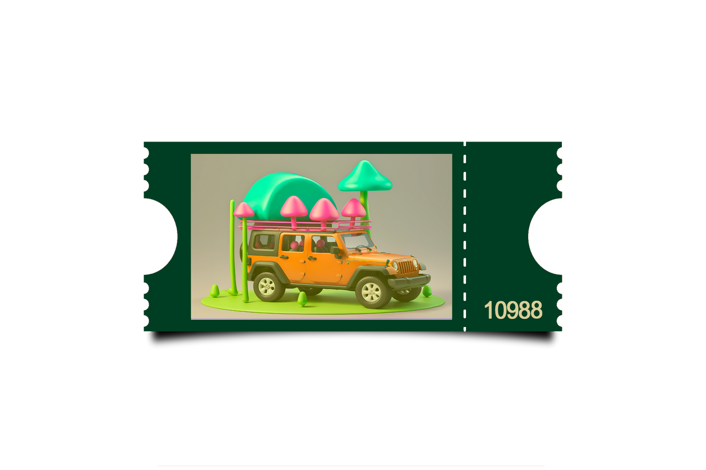Boleto Ilustracion N 10988