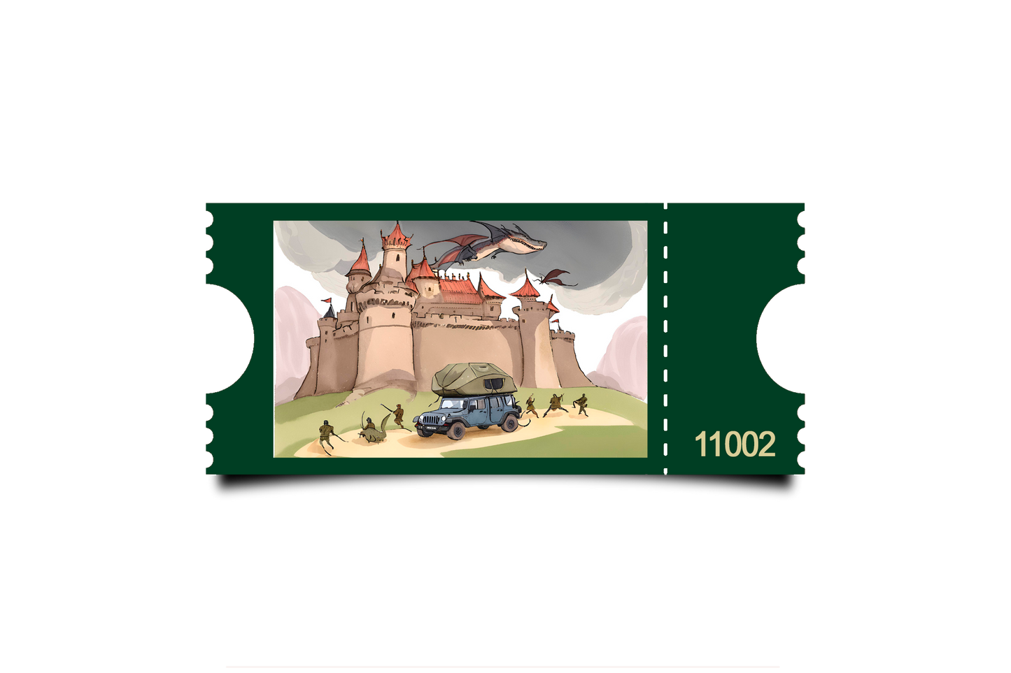 Boleto Ilustracion N 11002