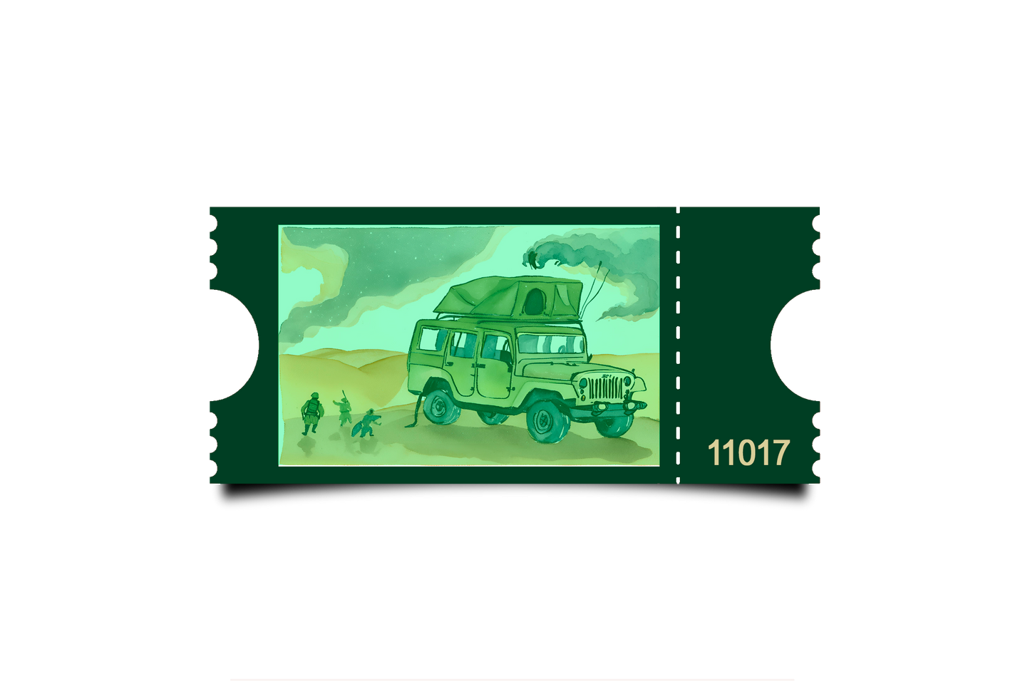 Boleto Ilustracion N 11017