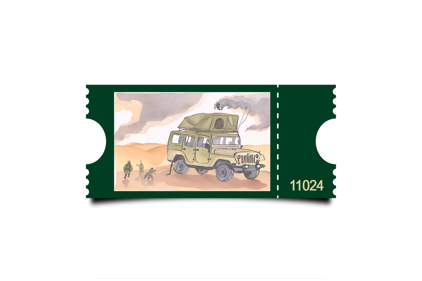 Boleto Ilustracion N 11024