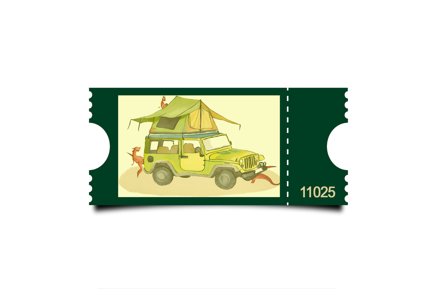 Boleto Ilustracion N 11025
