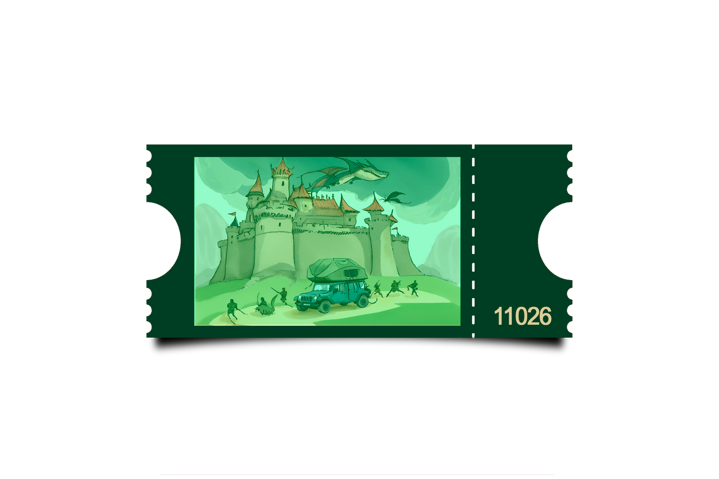 Boleto Ilustracion N 11026