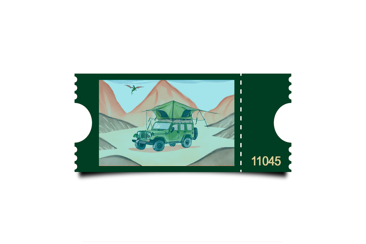 Boleto Ilustracion N 11045