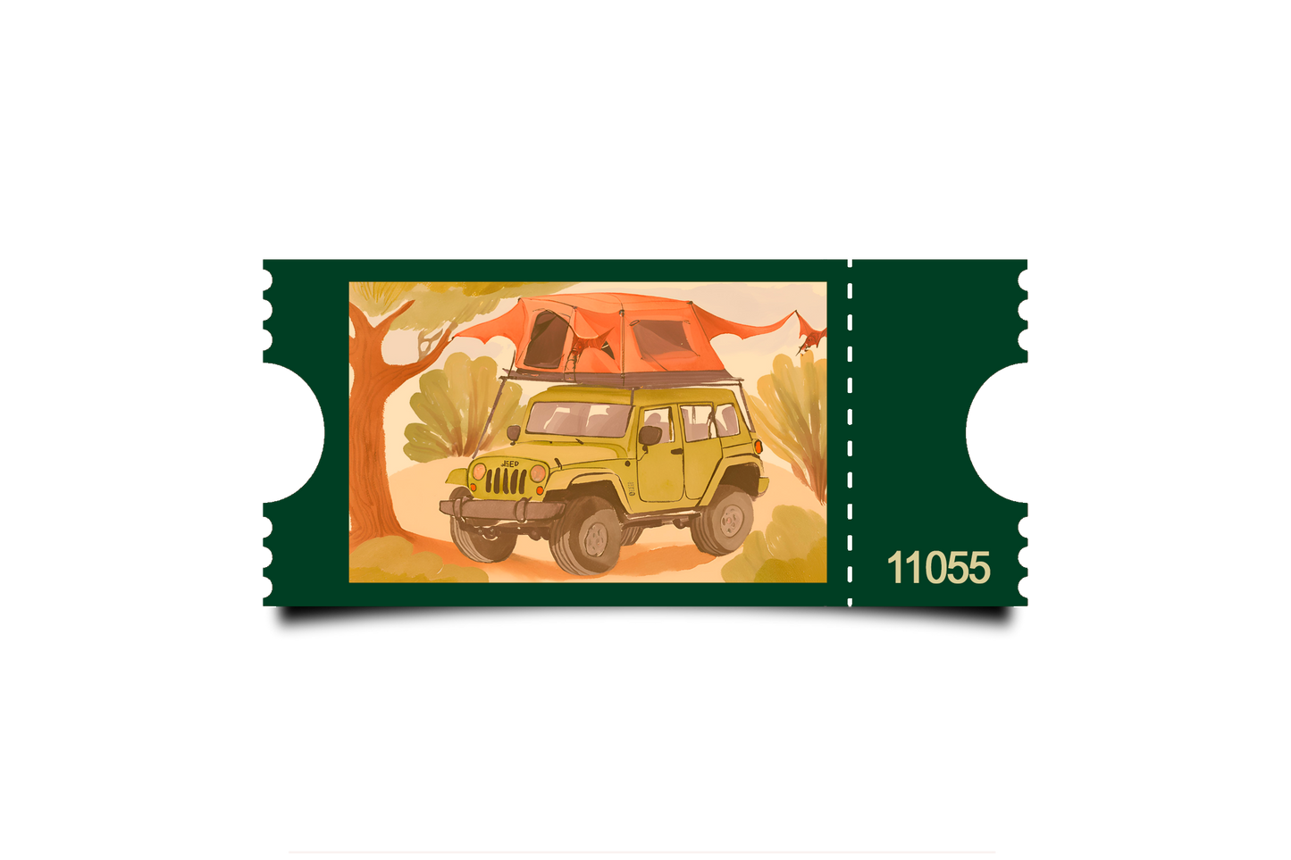 Boleto Ilustracion N 11055