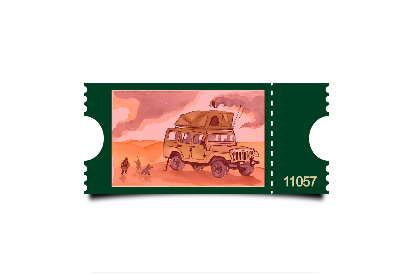 Boleto Ilustracion N 11057
