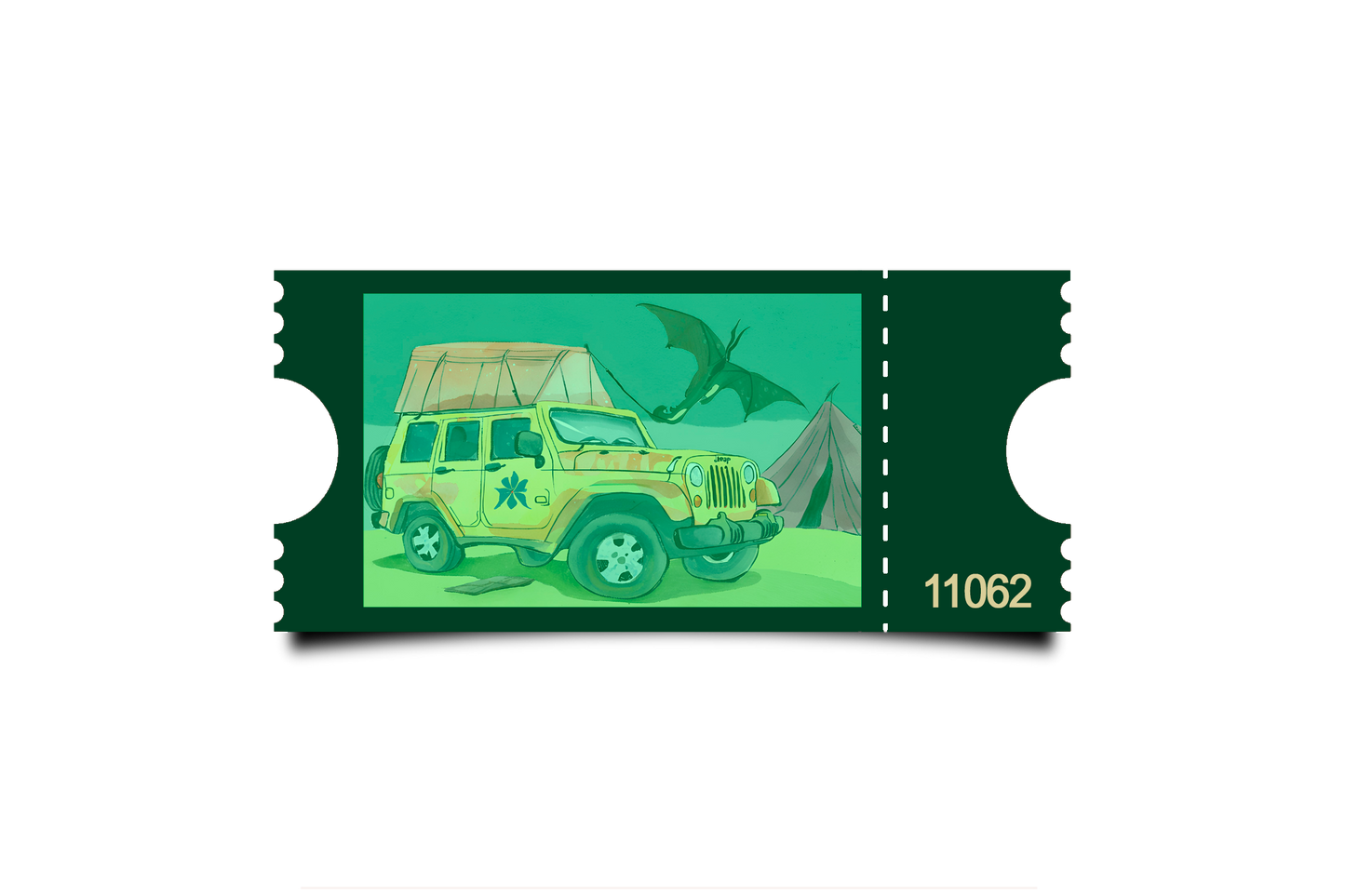 Boleto Ilustracion N 11062