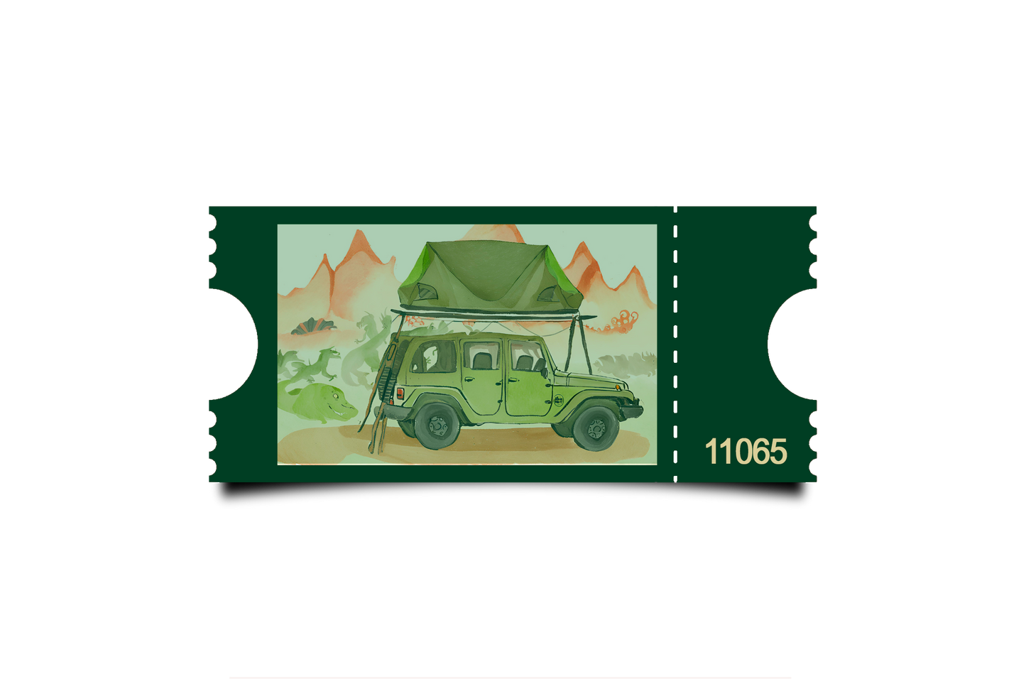 Boleto Ilustracion N 11065