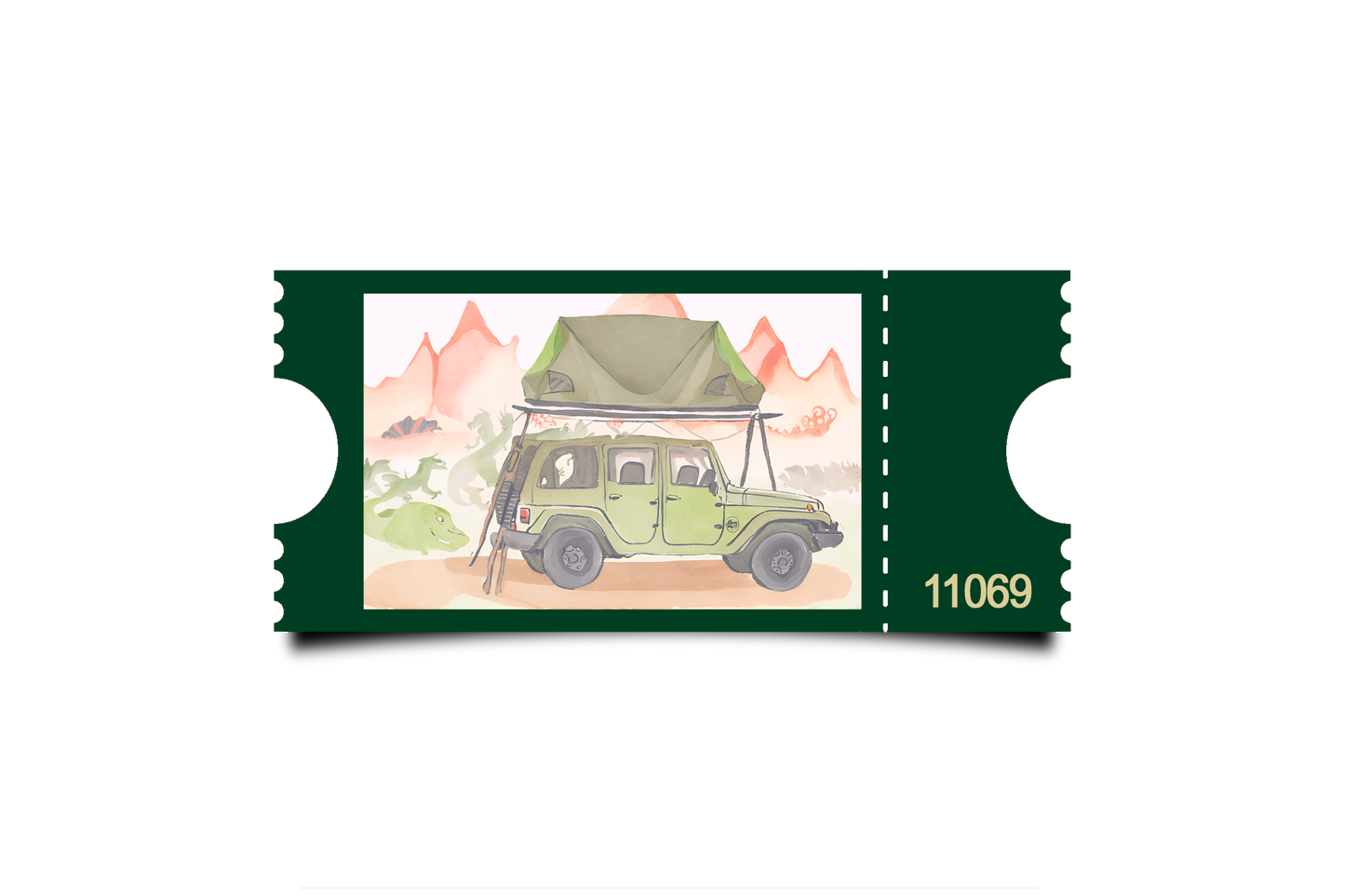 Boleto Ilustracion N 11069