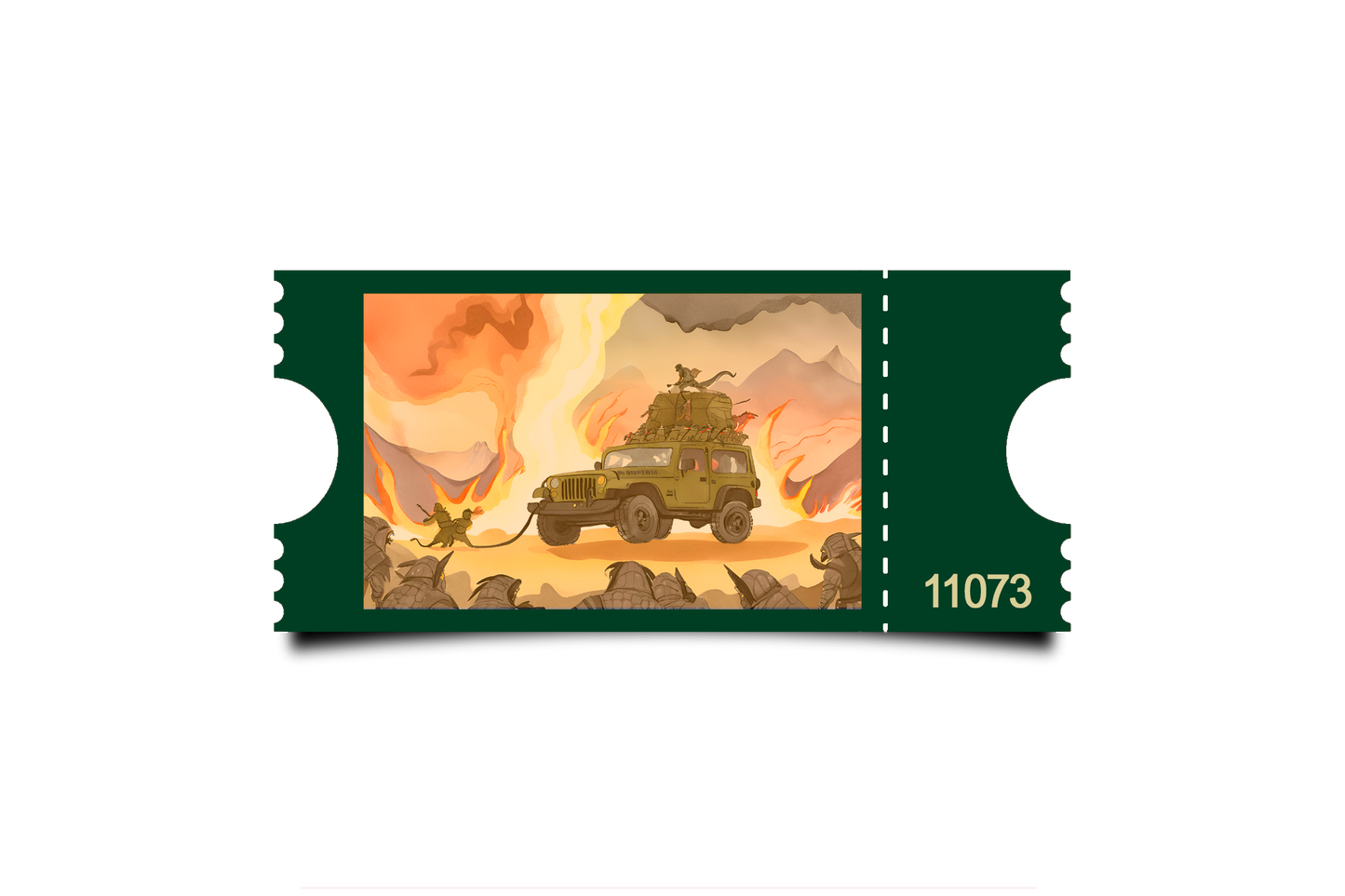 Boleto Ilustracion N 11073