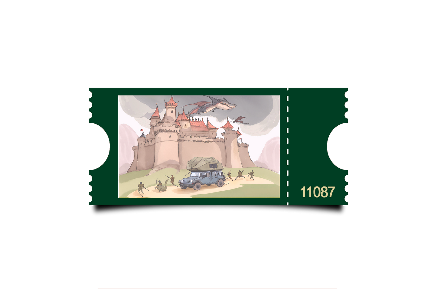 Boleto Ilustracion N 11087