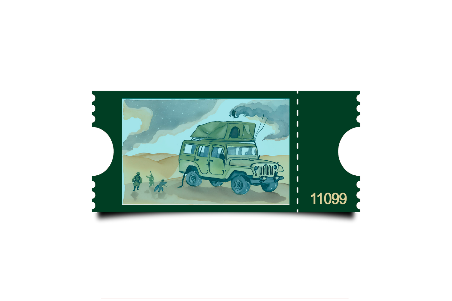 Boleto Ilustracion N 11099