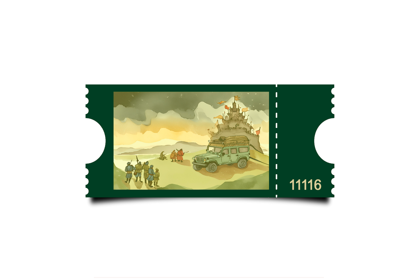 Boleto Ilustracion N 11116