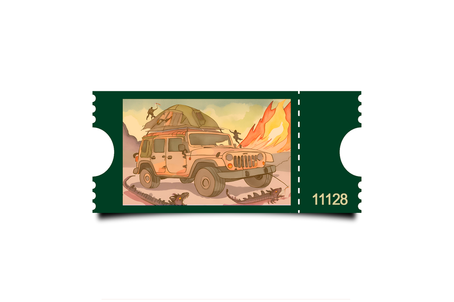 Boleto Ilustracion N 11128