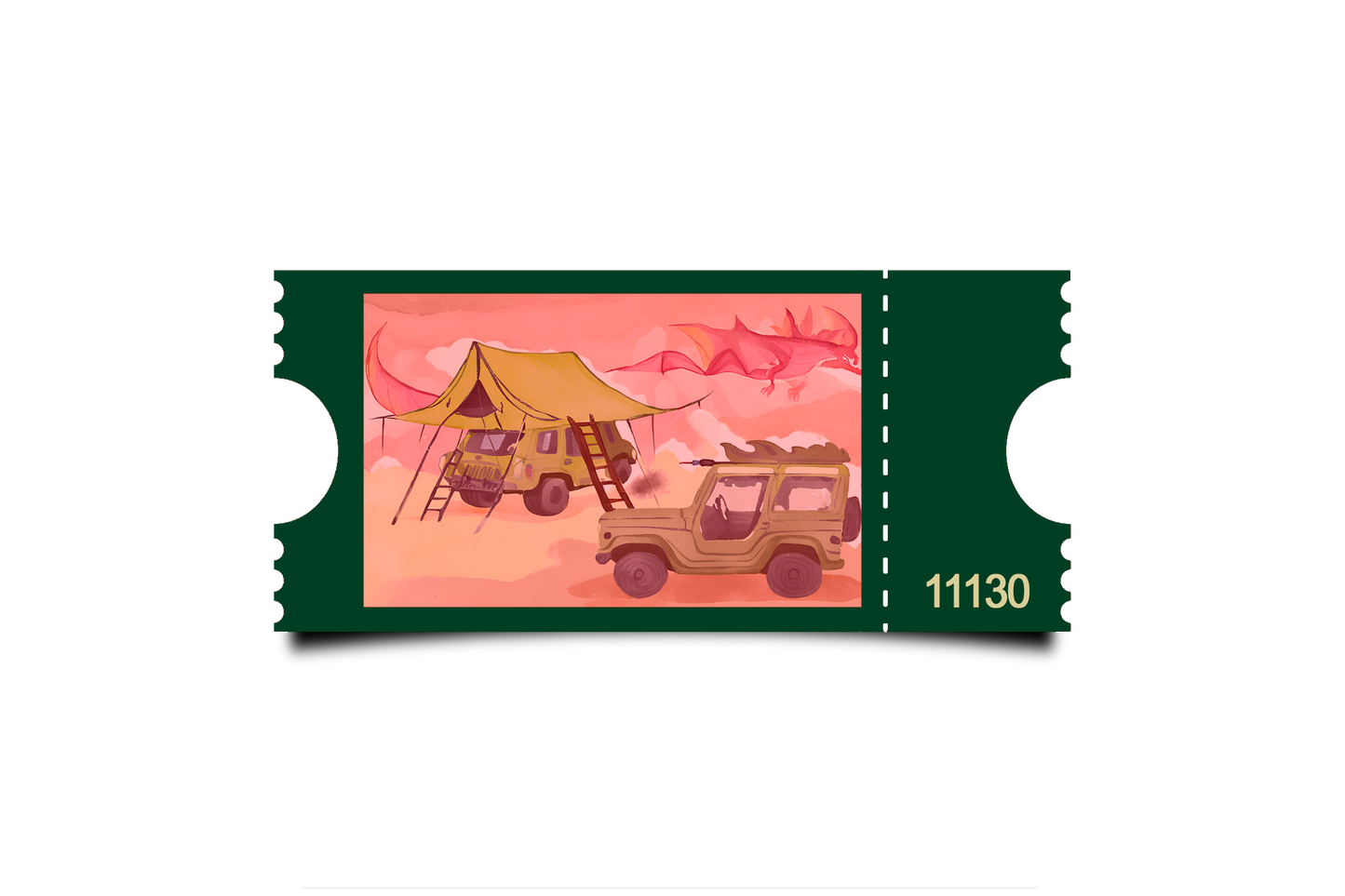 Boleto Ilustracion N 11130