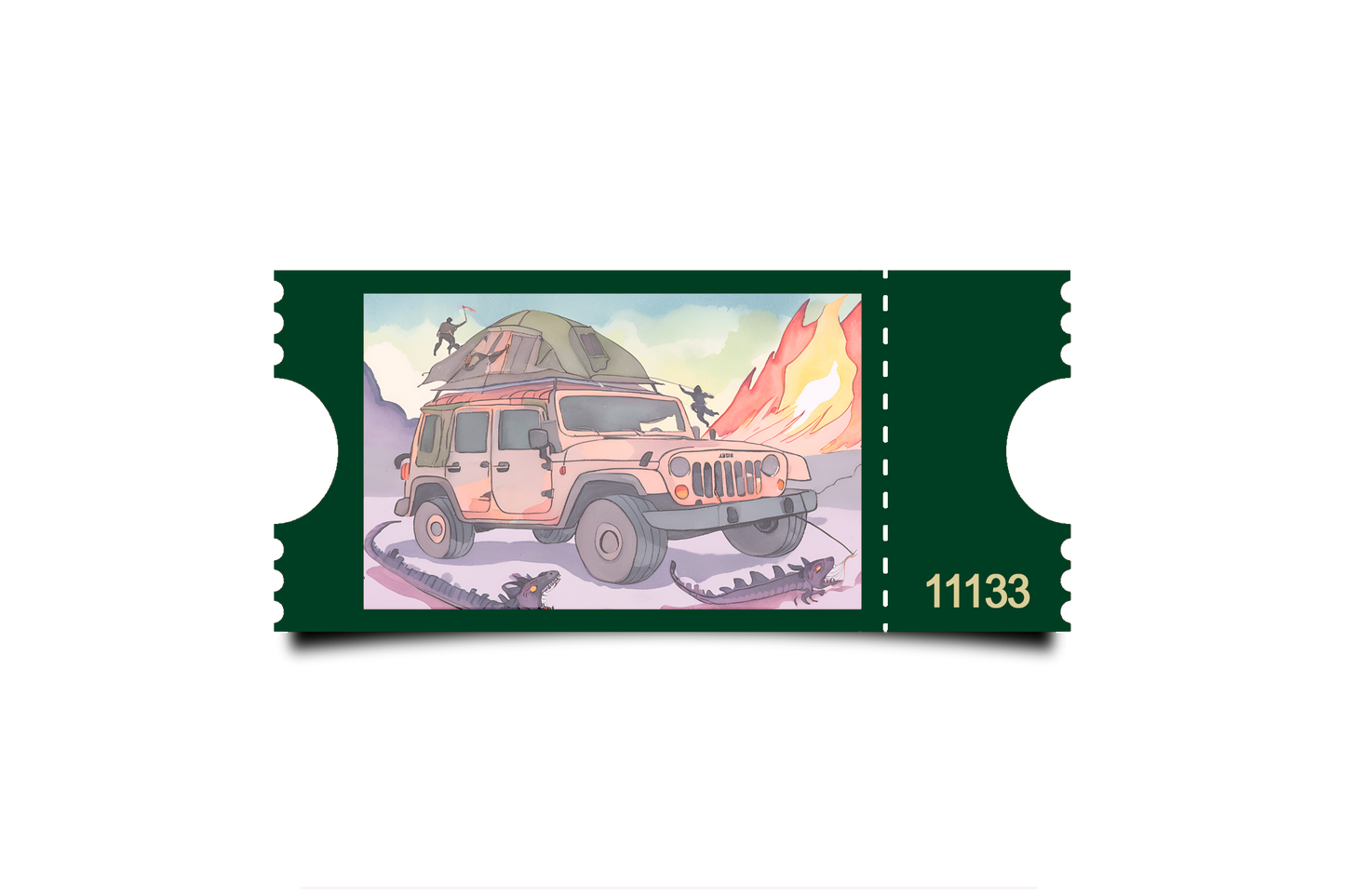 Boleto Ilustracion N 11133