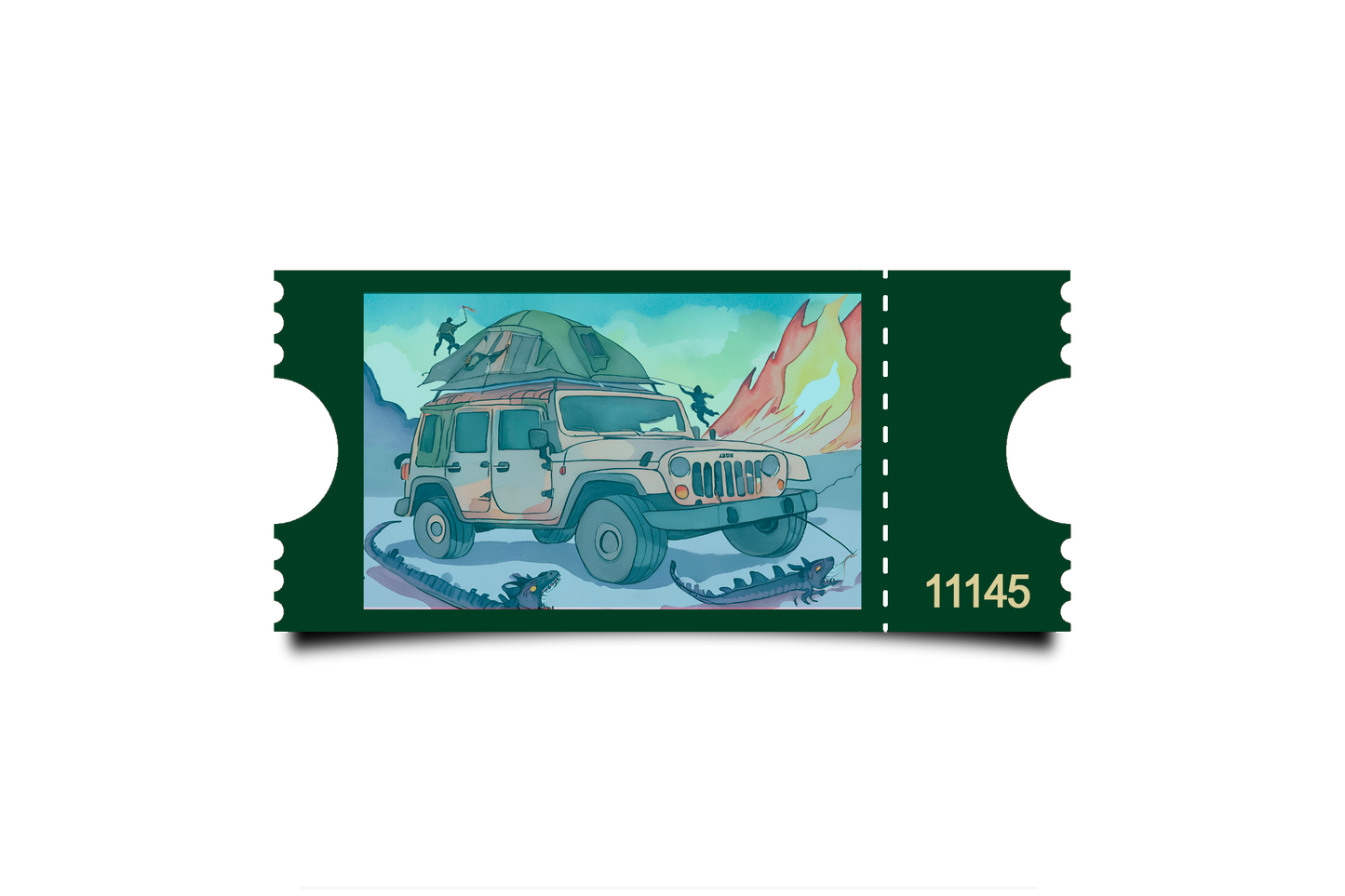 Boleto Ilustracion N 11145