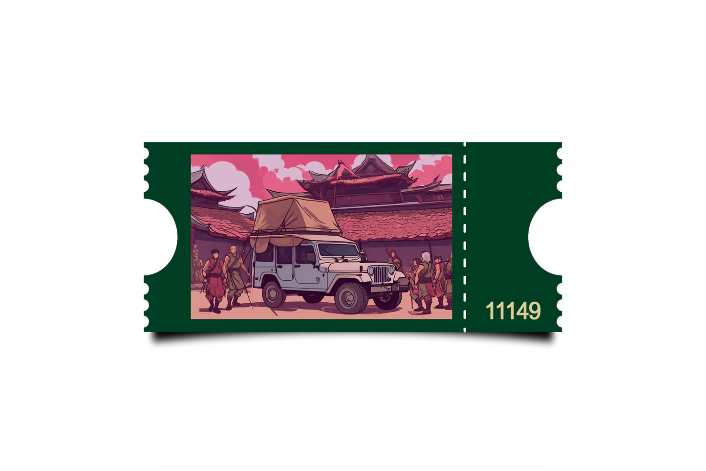 Boleto Ilustracion N 11149