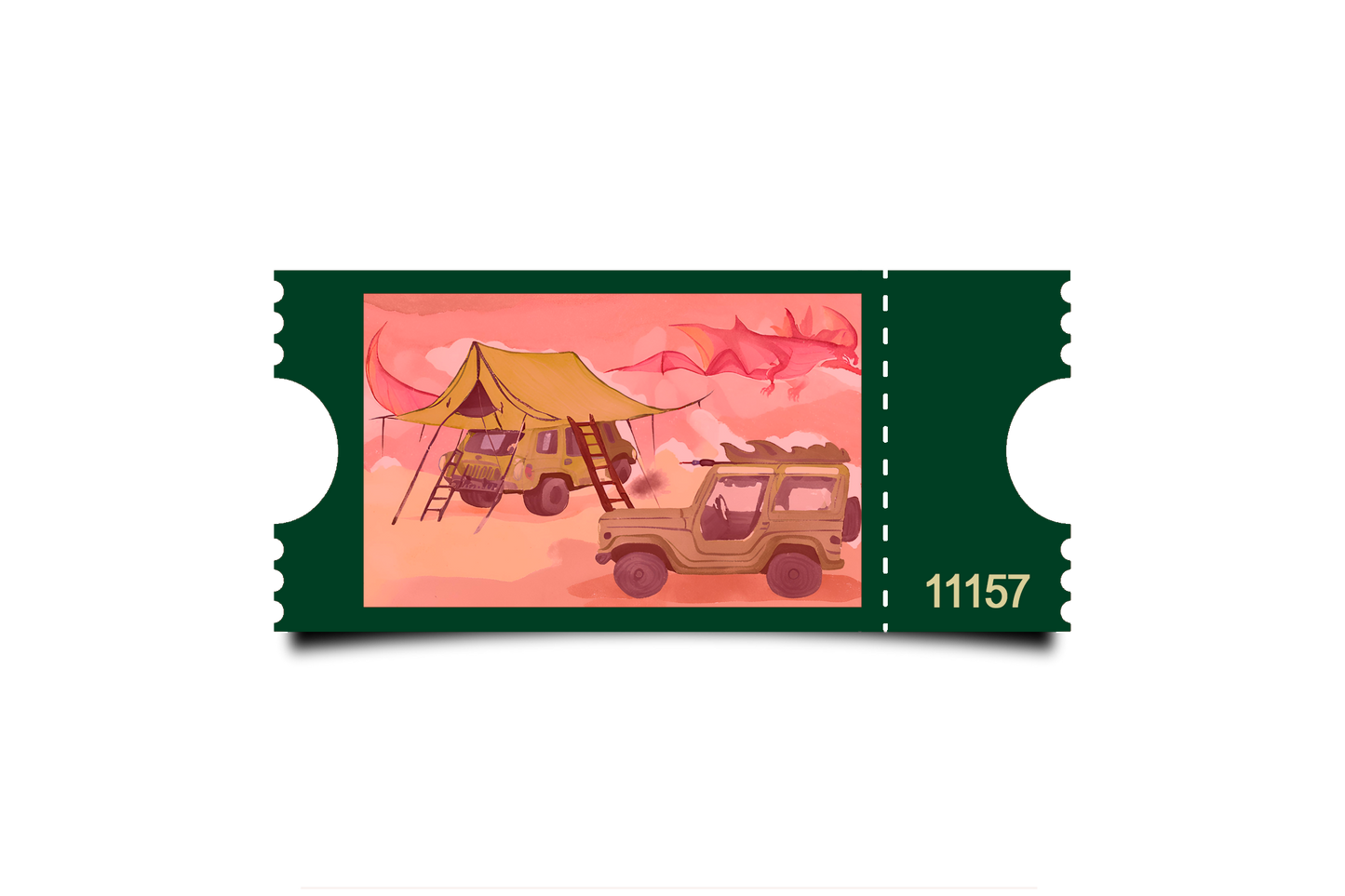 Boleto Ilustracion N 11157