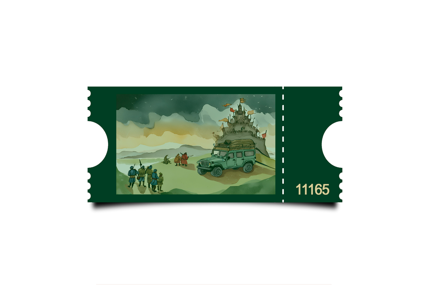 Boleto Ilustracion N 11165