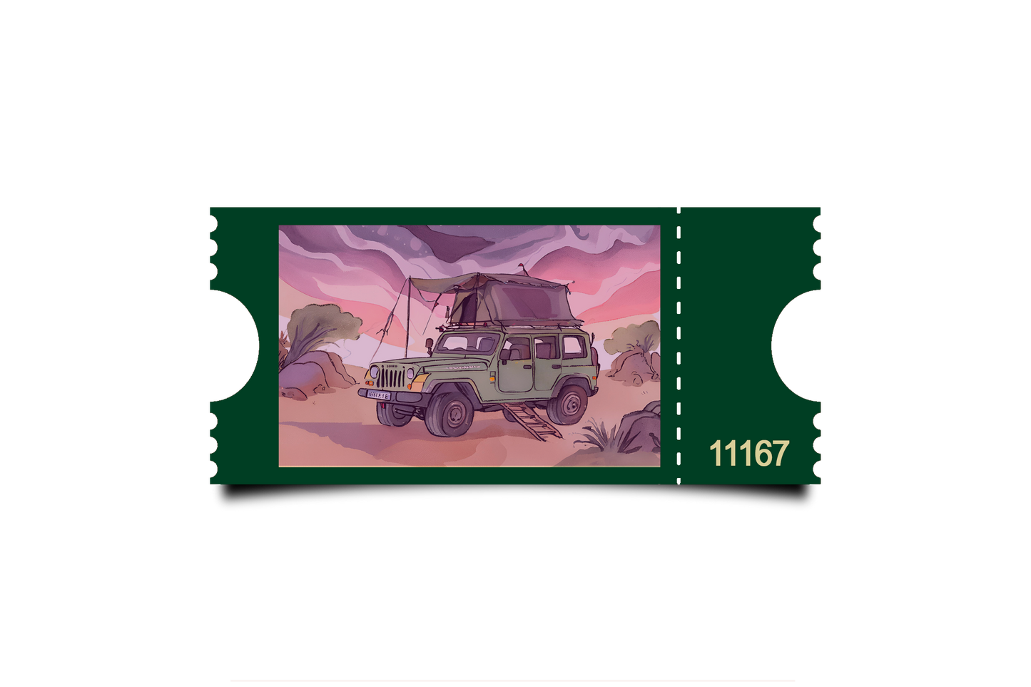 Boleto Ilustracion N 11167