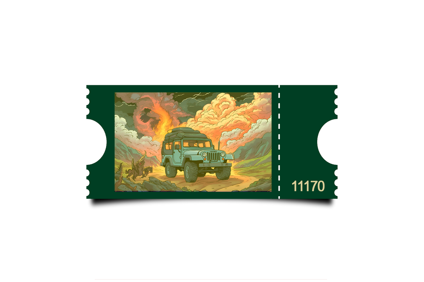 Boleto Ilustracion N 11170