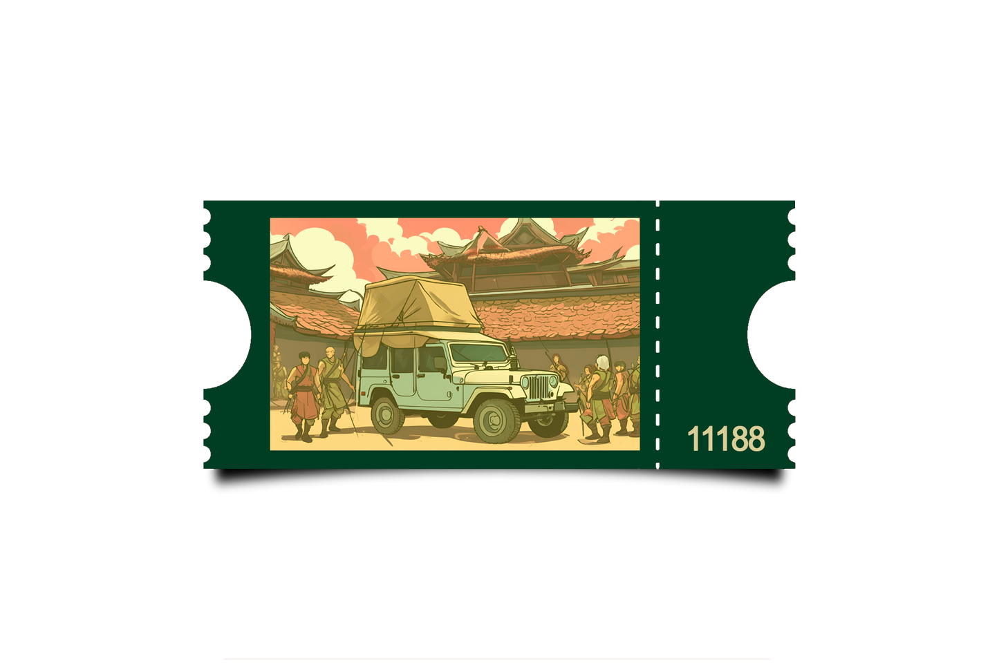 Boleto Ilustracion N 11188