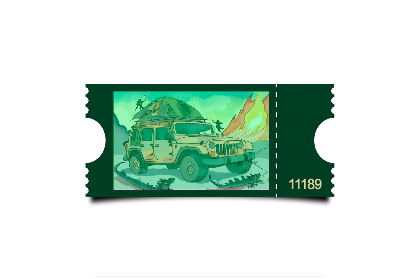 Boleto Ilustracion N 11189