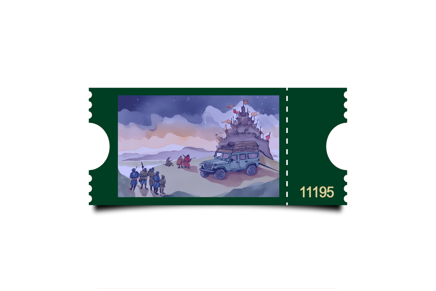 Boleto Ilustracion N 11195