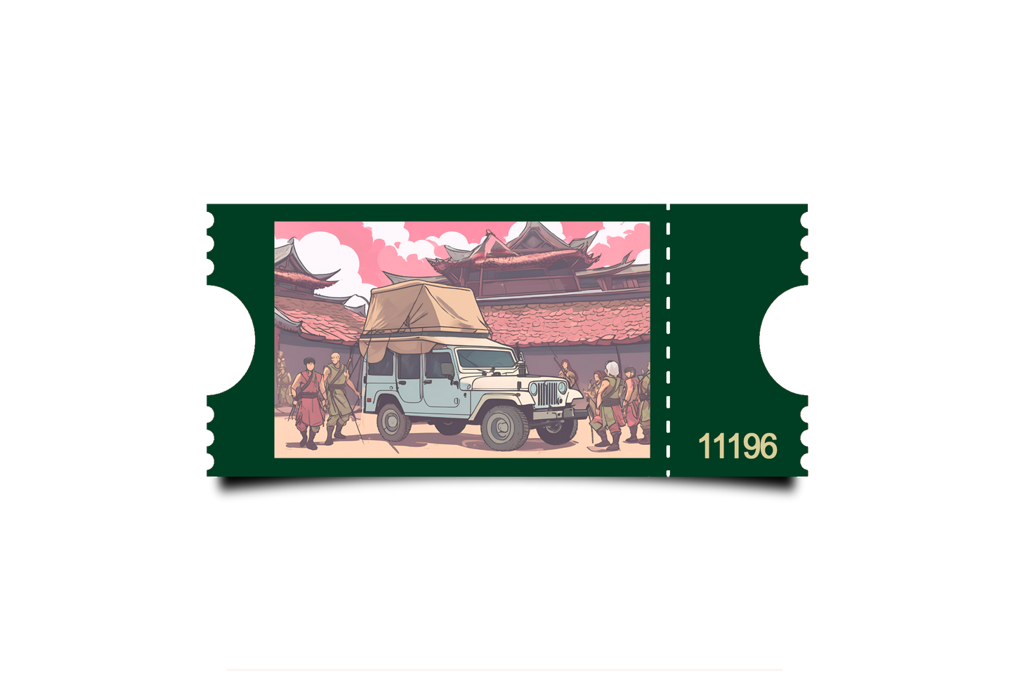 Boleto Ilustracion N 11196