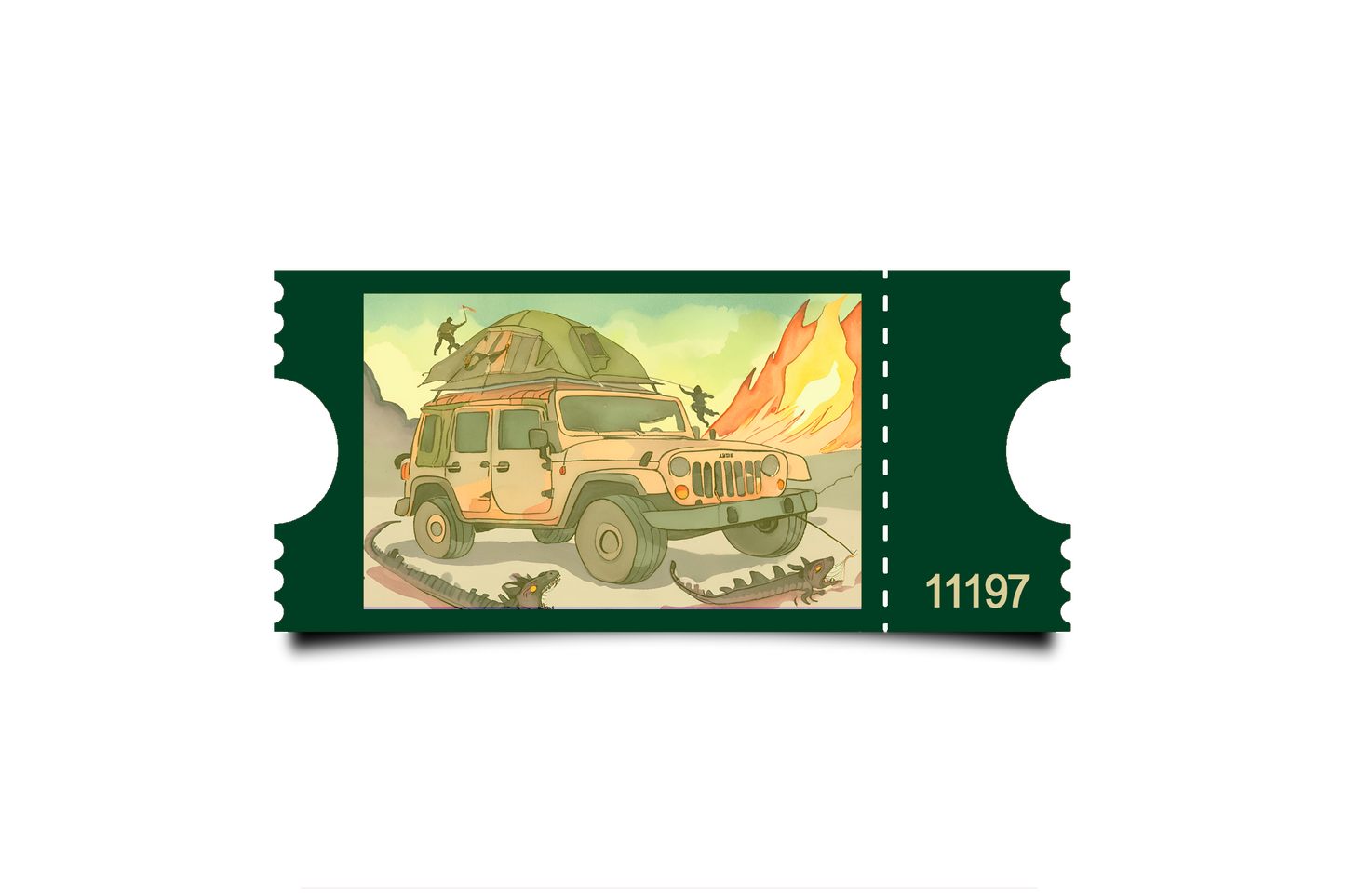 Boleto Ilustracion N 11197