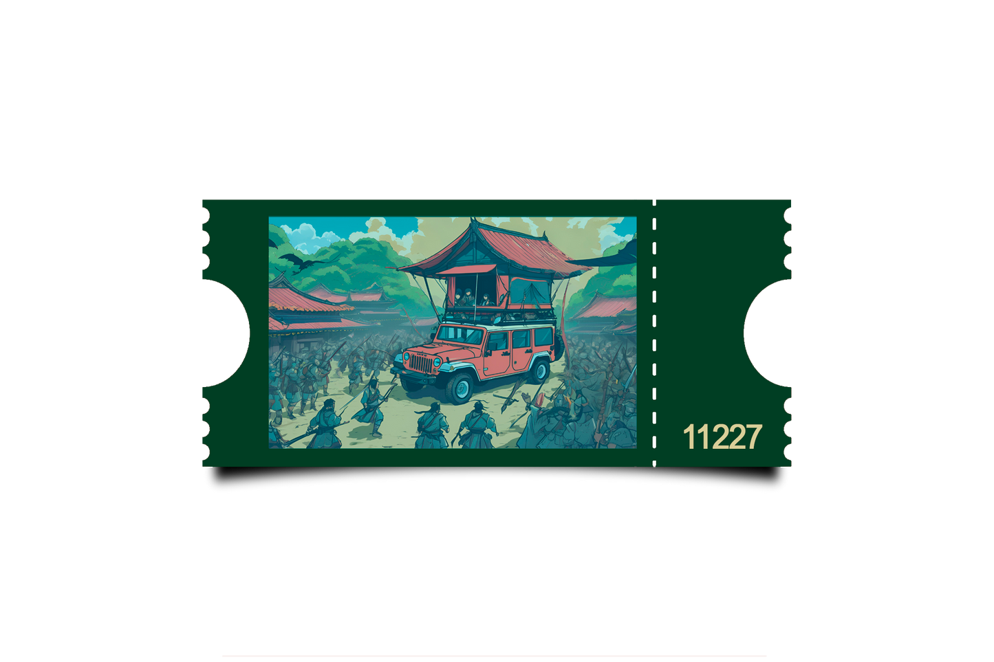 Boleto Ilustracion N 11227