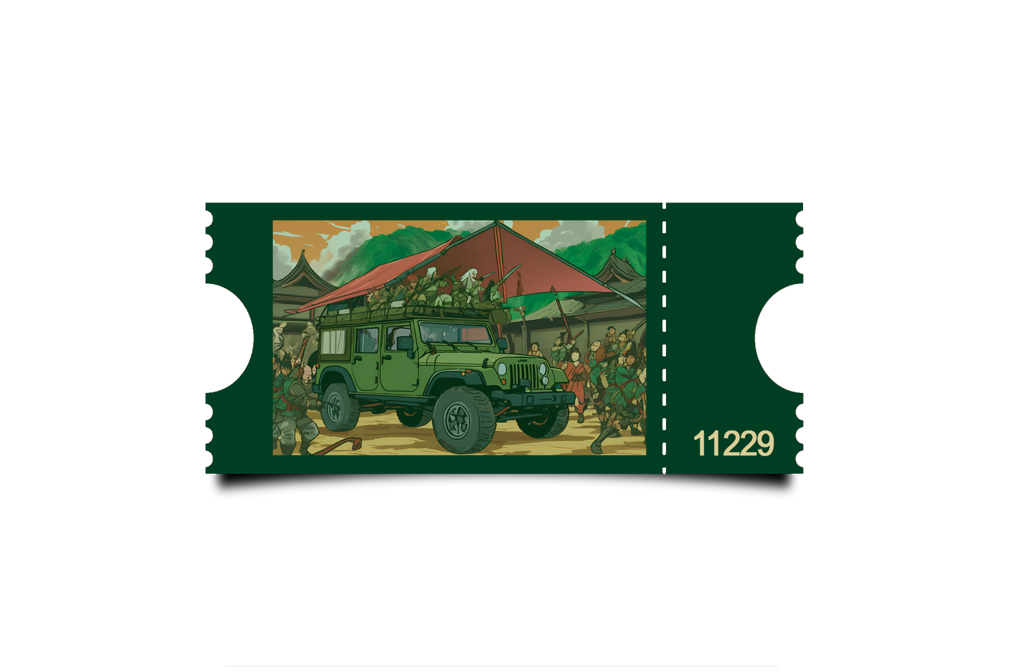 Boleto Ilustracion N 11229