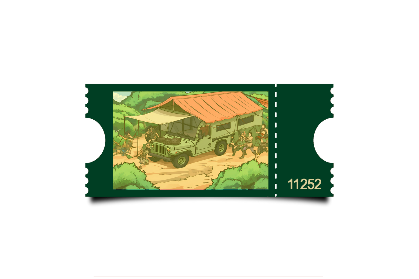 Boleto Ilustracion N 11252