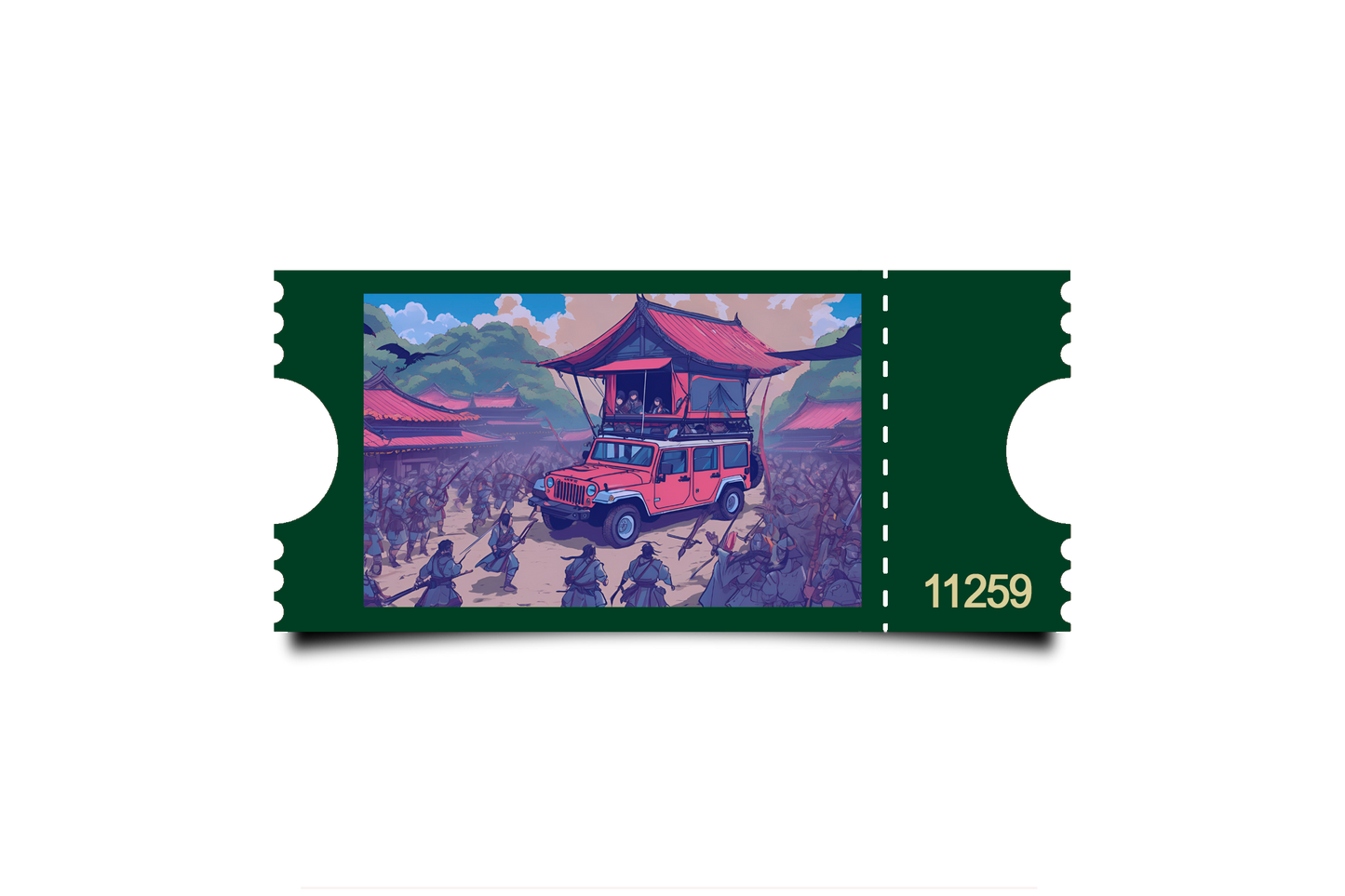 Boleto Ilustracion N 11259