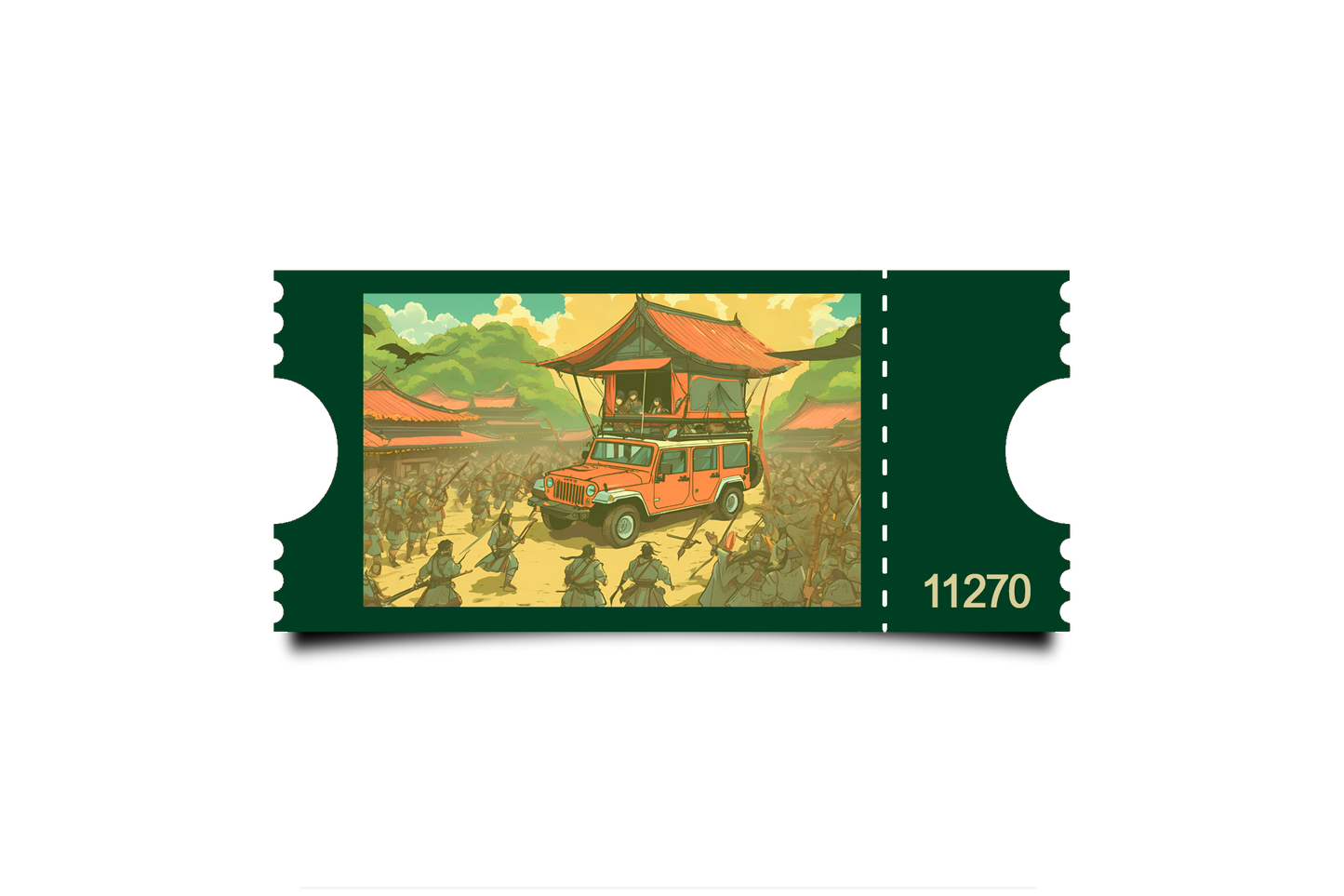 Boleto Ilustracion N 11270