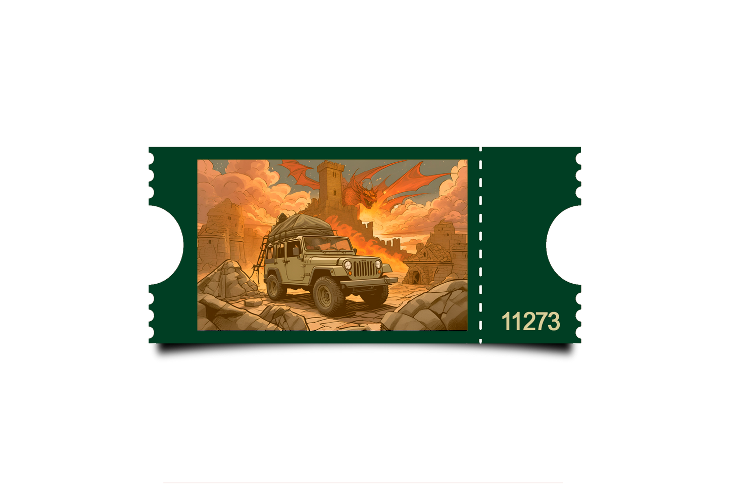Boleto Ilustracion N 11273