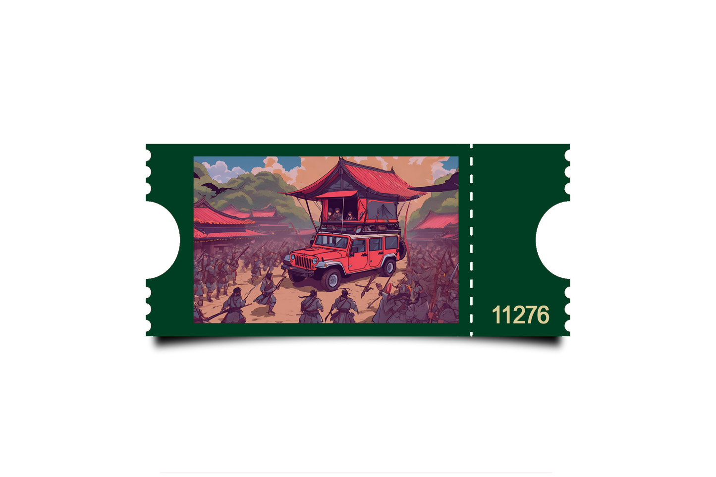 Boleto Ilustracion N 11276