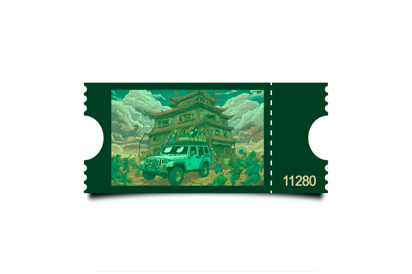Boleto Ilustracion N 11280