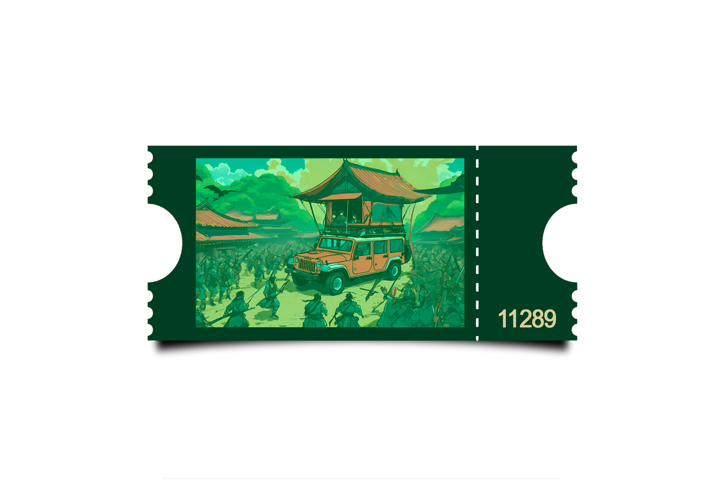 Boleto Ilustracion N 11289