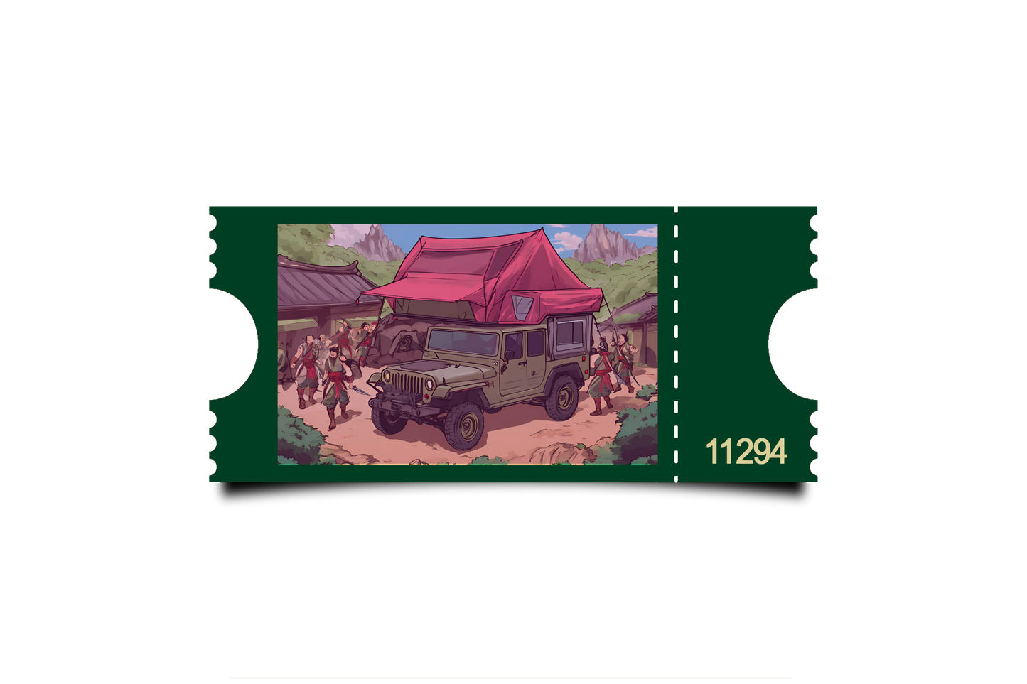 Boleto Ilustracion N 11294