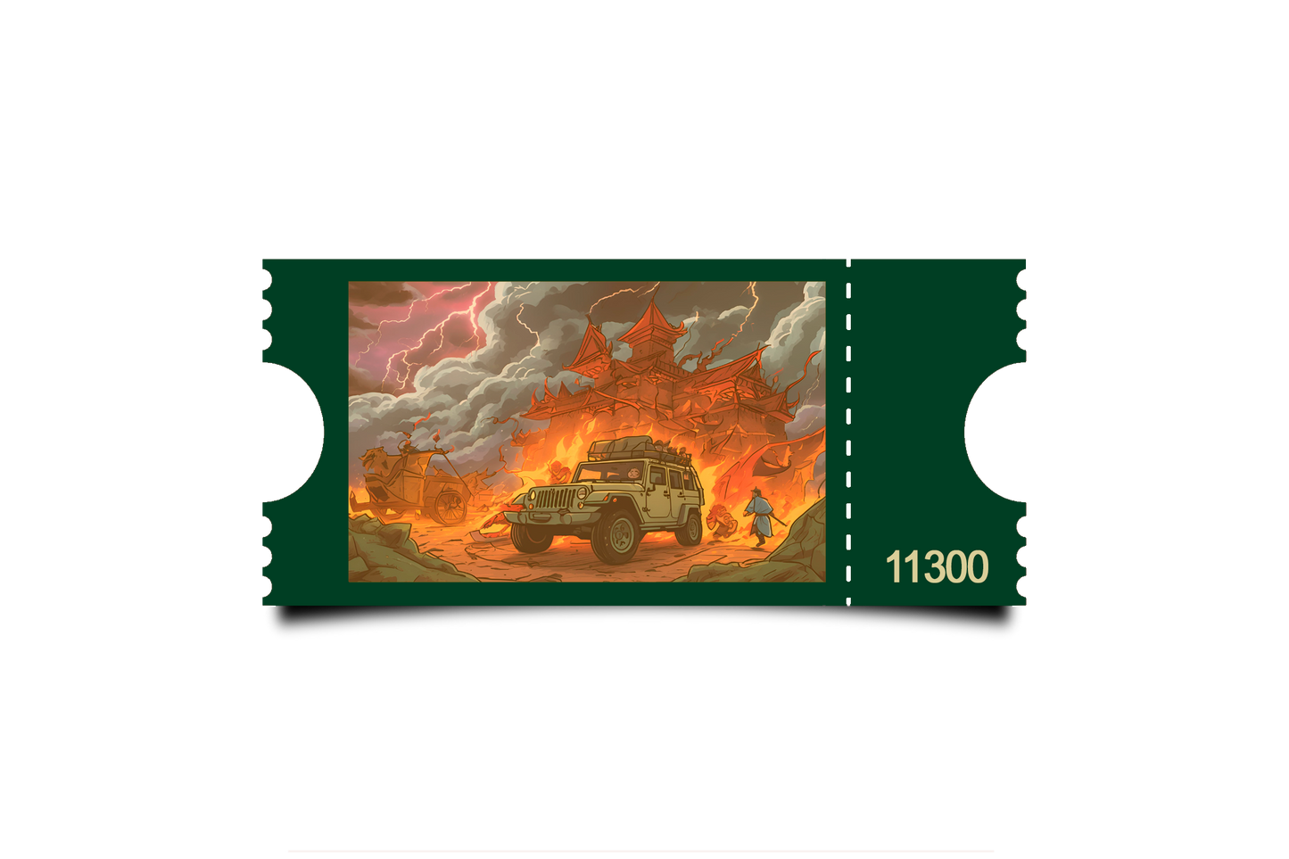 Boleto Ilustracion N 11300