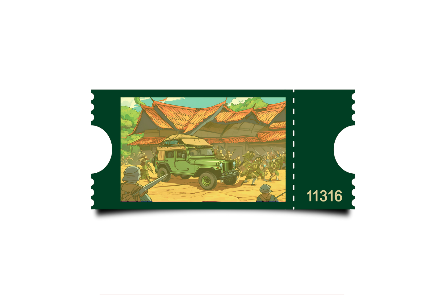 Boleto Ilustracion N 11316