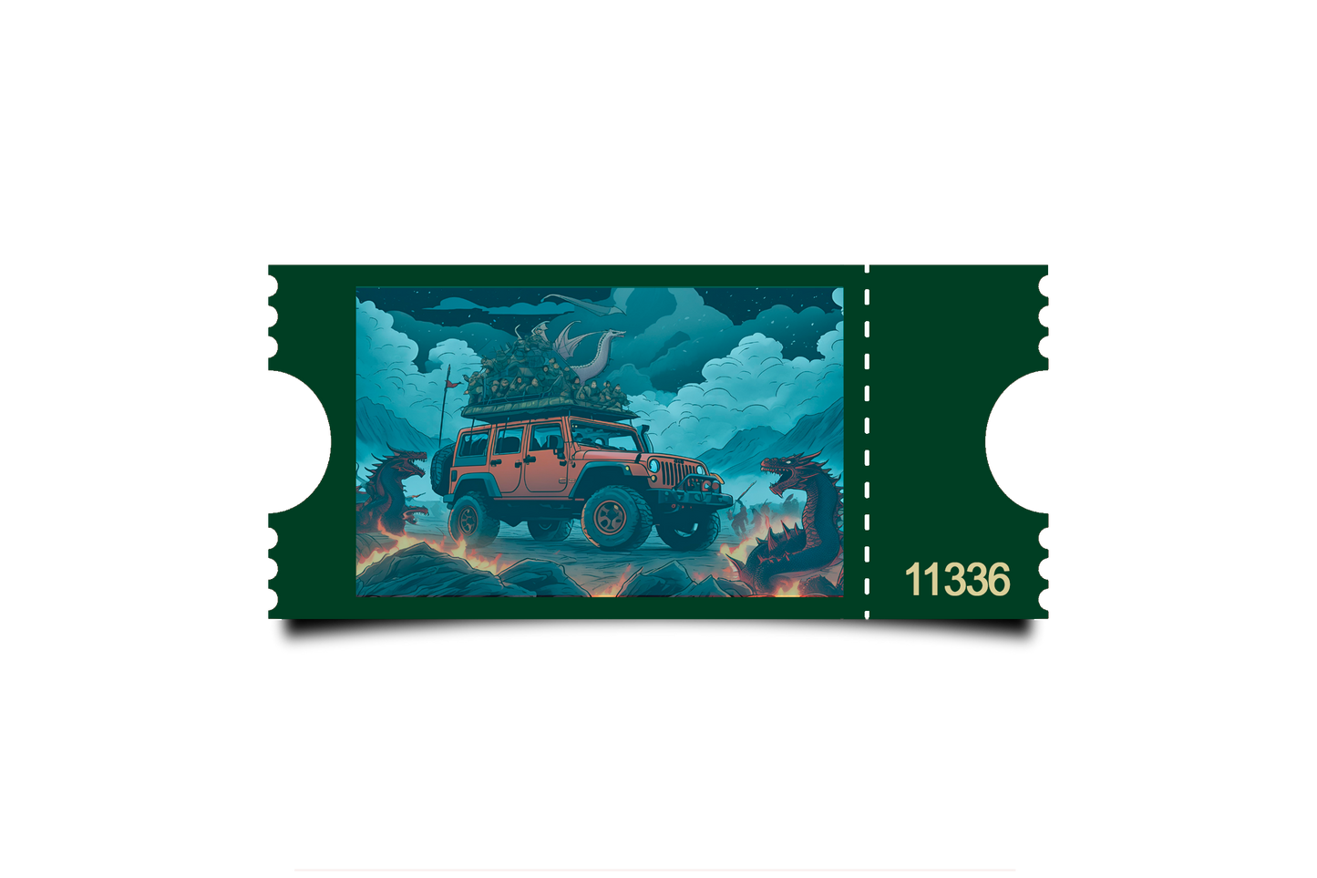Boleto Ilustracion N 11336